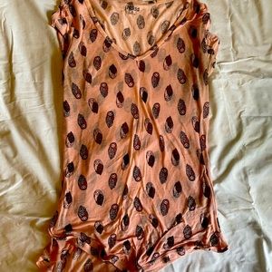 Clean Owl Print Shirt